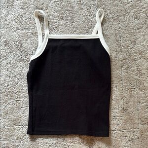 Rolla’s Black and White Women's Tank Top